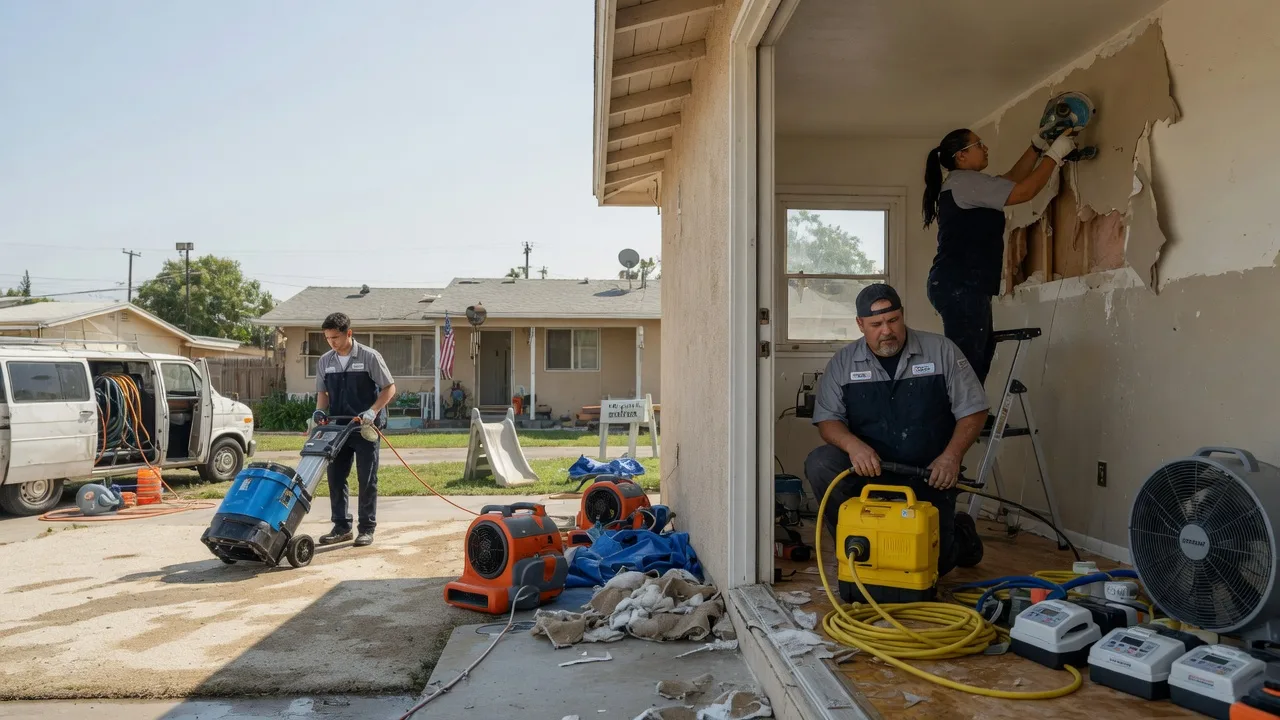 Water Damage Restoration in Minier, IL near me
